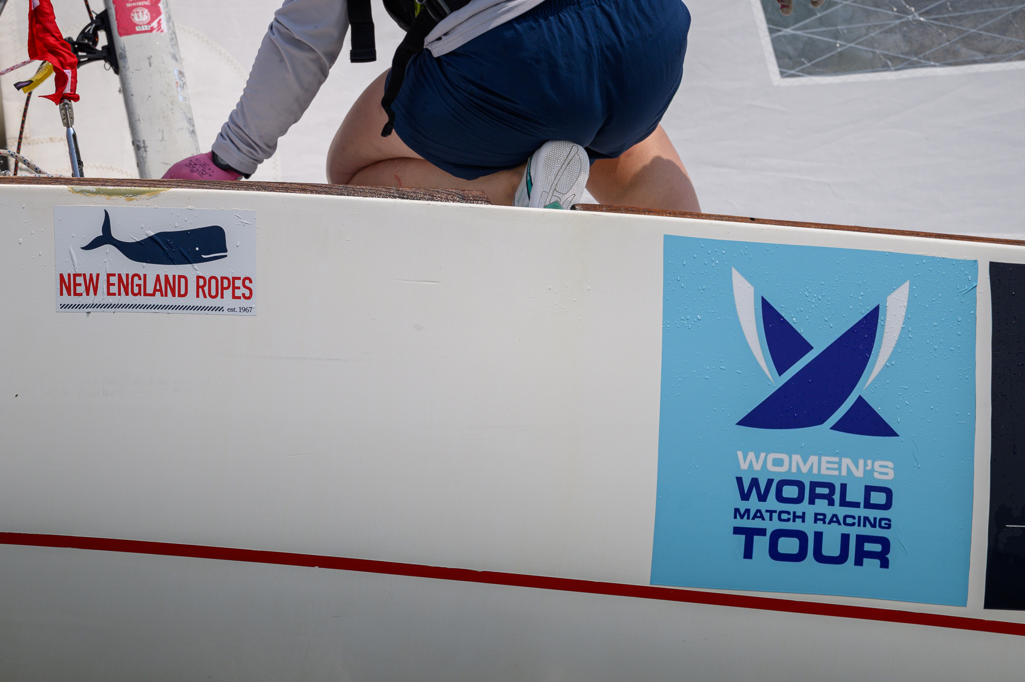 Close racing between competitors